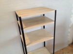 オーダー家具 アイアン家具 ラック キッチン家具 棚ホワイト 5段 いのか家具 オーダー家具 アイアン家具 ラック キッチン家具 棚ホワイト 5段 いのか家具