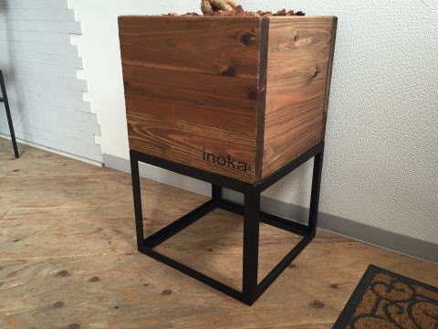 014039 アイアングリーンラック 観葉植物 プランター 無垢材 アイアン家具 緑 いのか家具 014039 アイアングリーンラック 観葉植物 プランター 無垢材 アイアン家具 緑 いのか家具